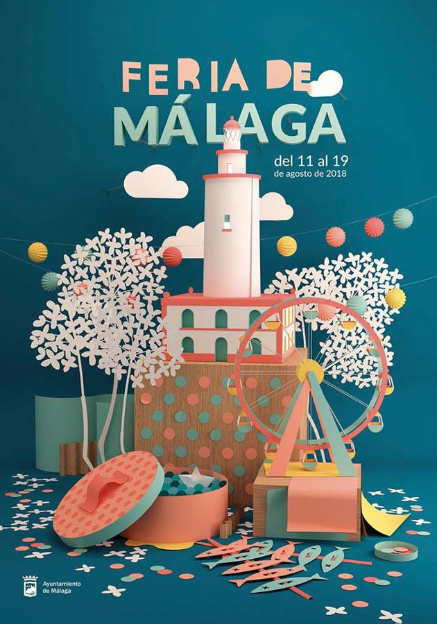 Cartel de la Feria de Málaga 2018